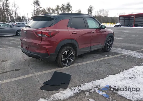 2022 Chevrolet Trailblazer Fwd Rs z USA, uszkodzony, nr VIN KL79MTSL3NB082643